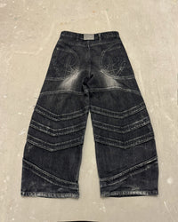 [PRE-ORDER] hand-distressed armoured jeanz